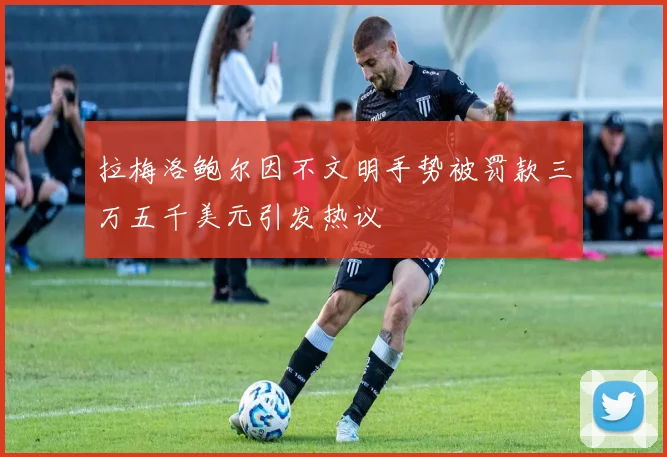 拉梅洛鲍尔因不文明手势被罚款三万五千美元引发热议